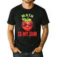 Back To School Math Is My Jam Math Teacher Men's Casual T-Shirt Black Back To School Math Is My Jam Math Teacher Men's Casual T-Shirt Black