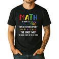 Back To School Math Is Not A Spectator Sport Math Teacher Men's Casual T-Shirt Black Back To School Math Is Not A Spectator Sport Math Teacher Men's Casual T-Shirt Black