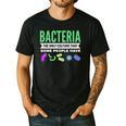Bacteria Culture Biology Science Teacher Biologist Men's Casual T-Shirt Black