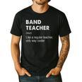 Band Teacher Definition Teaching School Teacher Men's Casual T-Shirt Black