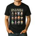 How To Become A Better Reader Animals Reading Teacher Men's Casual T-Shirt Black How To Become A Better Reader Animals Reading Teacher Men's Casual T-Shirt Black