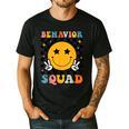Behavior Squad Specialist Analyst Behavior Teacher Retro Men's Casual T-Shirt Black Behavior Squad Specialist Analyst Behavior Teacher Retro Men's Casual T-Shirt Black