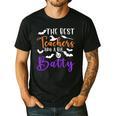 The Best Teachers Are A Bit Batty Teacher Bat Halloween Men's Casual T-Shirt Black The Best Teachers Are A Bit Batty Teacher Bat Halloween Men's Casual T-Shirt Black