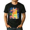 Broken Crayons Still Color Cat Teacher Men's Casual T-Shirt Black Broken Crayons Still Color Cat Teacher Men's Casual T-Shirt Black