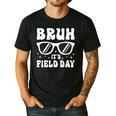 Bruh It's Field Day Teacher Boys Girls Kids Happy Field Day Men's Casual T-Shirt Black