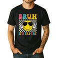 Bruh It's Fri-Yay Friday Weekend Smile Face Teacher Student Men's Casual T-Shirt Black Bruh It's Fri-Yay Friday Weekend Smile Face Teacher Student Men's Casual T-Shirt Black
