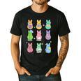 Bunny Reading Books Easter Day Librarian Teacher Book Men's Casual T-Shirt Black Bunny Reading Books Easter Day Librarian Teacher Book Men's Casual T-Shirt Black
