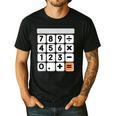 Calculator Easy Halloween Costume For Math Teacher Men's Casual T-Shirt Black