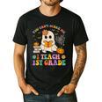 You Can't Scare Me I Teach 1st Grade Teacher Halloween Ghost Men's Casual T-Shirt Black You Can't Scare Me I Teach 1st Grade Teacher Halloween Ghost Men's Casual T-Shirt Black