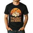You Can't Scare Me I Teach 4th Grade Teacher Halloween Men's Casual T-Shirt Black You Can't Scare Me I Teach 4th Grade Teacher Halloween Men's Casual T-Shirt Black