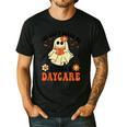 You Can't Scare Me I Teach Daycare Teacher Halloween Ghost Men's Casual T-Shirt Black You Can't Scare Me I Teach Daycare Teacher Halloween Ghost Men's Casual T-Shirt Black