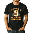 You Can't Scare Me I Teach Kindergarten Halloween Teacher Men's Casual T-Shirt Black