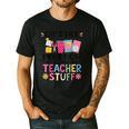Can't Talk Right Now Doing Teacher Stuff Men's Casual T-Shirt Black Can't Talk Right Now Doing Teacher Stuff Men's Casual T-Shirt Black