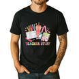 Can't Talk Right Now Doing Teacher Stuff Teacher Stuff Men's Casual T-Shirt Black