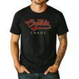 Captain Chaos Shirt For Parent Teacher Or Crazy Child Men's Casual T-Shirt Black Captain Chaos Shirt For Parent Teacher Or Crazy Child Men's Casual T-Shirt Black