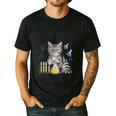 Cation Shirt Cat Science Chemistry Teacher Chemist Pun Men's Casual T-Shirt Black Cation Shirt Cat Science Chemistry Teacher Chemist Pun Men's Casual T-Shirt Black