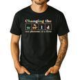 Changing The World Science Of Reading Women Men -Adults Dyslexia Teacher Men's Casual T-Shirt Black