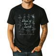 Christian Steps Of Spirit Bible Verse Ballet Dancer Teacher Men's Casual T-Shirt Black Christian Steps Of Spirit Bible Verse Ballet Dancer Teacher Men's Casual T-Shirt Black