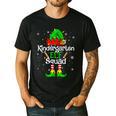 Christmas Kindergarten Elf Squad Teacher Student Men's Casual T-Shirt Black Christmas Kindergarten Elf Squad Teacher Student Men's Casual T-Shirt Black