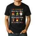 Christmas Reading Teacher Syllable Types Reading Teacher Men's Casual T-Shirt Black
