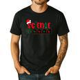 Christmas Science Teacher Santa Educator Chemical Elements Men's Casual T-Shirt Black