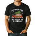Christmas Teacher Squad Festive Car Tree Lights Xmas Men's Casual T-Shirt Black