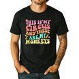 This Is My Circus And These Are My Monkeys School Teacher Men's Casual T-Shirt Black This Is My Circus And These Are My Monkeys School Teacher Men's Casual T-Shirt Black