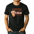 Coffee Gives Me Para Powers Parapro Teacher Squad Men's Casual T-Shirt Black Coffee Gives Me Para Powers Parapro Teacher Squad Men's Casual T-Shirt Black