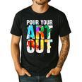 Cool Artist For Men Women Painter Art Teacher Paint Artists Men's Casual T-Shirt Black