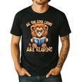 All The Cool Lions Are Reading Lion Teacher Men Women Kids Men's Casual T-Shirt Black All The Cool Lions Are Reading Lion Teacher Men Women Kids Men's Casual T-Shirt Black