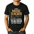Cool Music Teacher Art For Men Women School Orchestra Coach Men's Casual T-Shirt Black Cool Music Teacher Art For Men Women School Orchestra Coach Men's Casual T-Shirt Black