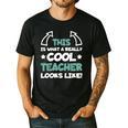 Cool Teacher Saying Teaching Student Men Women Men's Casual T-Shirt Black
