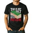 Couldn't Take The Pressure Geology Earth Science Teacher Men's Casual T-Shirt Black Couldn't Take The Pressure Geology Earth Science Teacher Men's Casual T-Shirt Black