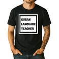 Cuban Language Teacher Men's Casual T-Shirt Black Cuban Language Teacher Men's Casual T-Shirt Black