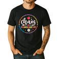 Cute Chaos Coordinator Teacher First Day Of School Men's Casual T-Shirt Black Cute Chaos Coordinator Teacher First Day Of School Men's Casual T-Shirt Black