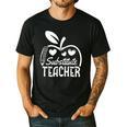 Cute Substitute Teacher Appreciation Men Women Men's Casual T-Shirt Black