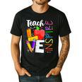 Cute Teach Love And Inspire Men Women Teacher Men's Casual T-Shirt Black Cute Teach Love And Inspire Men Women Teacher Men's Casual T-Shirt Black