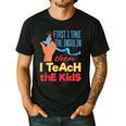 Diabetic Teacher Diabetes Awareness Insulin Blue Ribbon Men's Casual T-Shirt Black Diabetic Teacher Diabetes Awareness Insulin Blue Ribbon Men's Casual T-Shirt Black