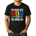 You Down With IEP Yeah You Know Me SPED Teacher Men's Casual T-Shirt Black