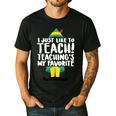 Duble2t I Just Like To Teach Teachings My Favorite Elf Teacher -Adults & -Kids Red Short Sleeve Men's Casual T-Shirt Black Duble2t I Just Like To Teach Teachings My Favorite Elf Teacher -Adults & -Kids Red Short Sleeve Men's Casual T-Shirt Black