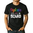 Dyslexia Awareness Month Dyslexia Teacher Therapist Men's Casual T-Shirt Black