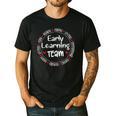 Early Learning TEAM Preschool Teacher Early Learners Crew Men's Casual T-Shirt Black