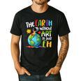 Earth Without Art Is Just Eh Artist Art Teacher Men's Casual T-Shirt Black