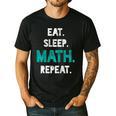 Eat Sleep Math Repeat Math Teacher Men Women Girls Kids Men's Casual T-Shirt Black Eat Sleep Math Repeat Math Teacher Men Women Girls Kids Men's Casual T-Shirt Black