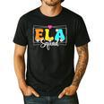 ELA Squad Teacher Back To School English Language Arts Men's Casual T-Shirt Black ELA Squad Teacher Back To School English Language Arts Men's Casual T-Shirt Black