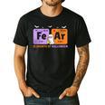 Elements Of Halloween Fear Periodically Chemistry Teacher Men's Casual T-Shirt Black Elements Of Halloween Fear Periodically Chemistry Teacher Men's Casual T-Shirt Black