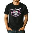 Enchanted To Teach You Bracelet Teacher Back To School Men's Casual T-Shirt Black