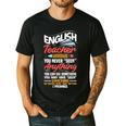 English Teacher Men's Casual T-Shirt Black