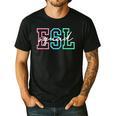 ESL Squad Teacher English As A Second Language Men's Casual T-Shirt Black ESL Squad Teacher English As A Second Language Men's Casual T-Shirt Black