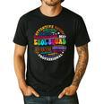 ESOL Squad Teachers And Students Team Back To School Men's Casual T-Shirt Black